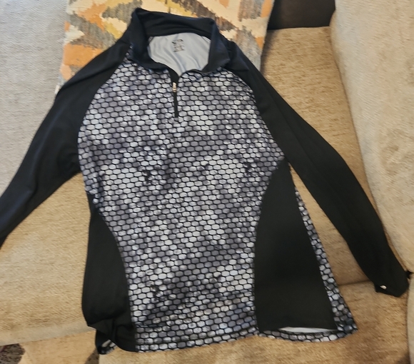 Champion Jackets & Blazers - Champion Black and Gray Duo Dry Top